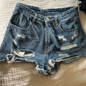 Jean shorts